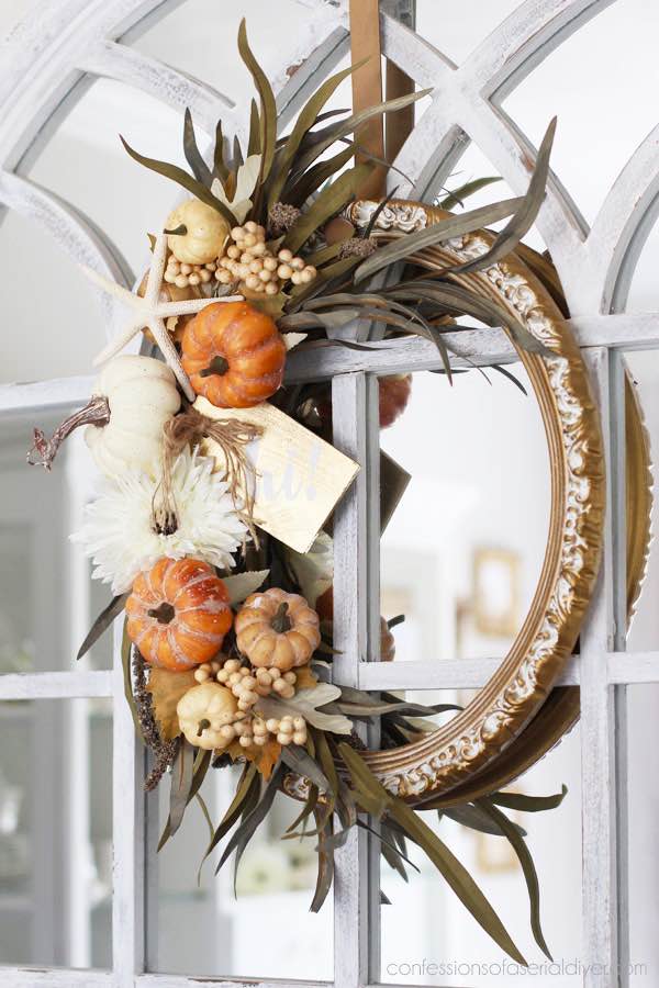 14 DIY Fall Entrance Door Adorning Ideas • The Yard Glove